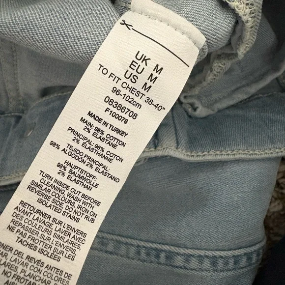 ASOS Design Light Blue Denim Jacket - Picture 5 of 5